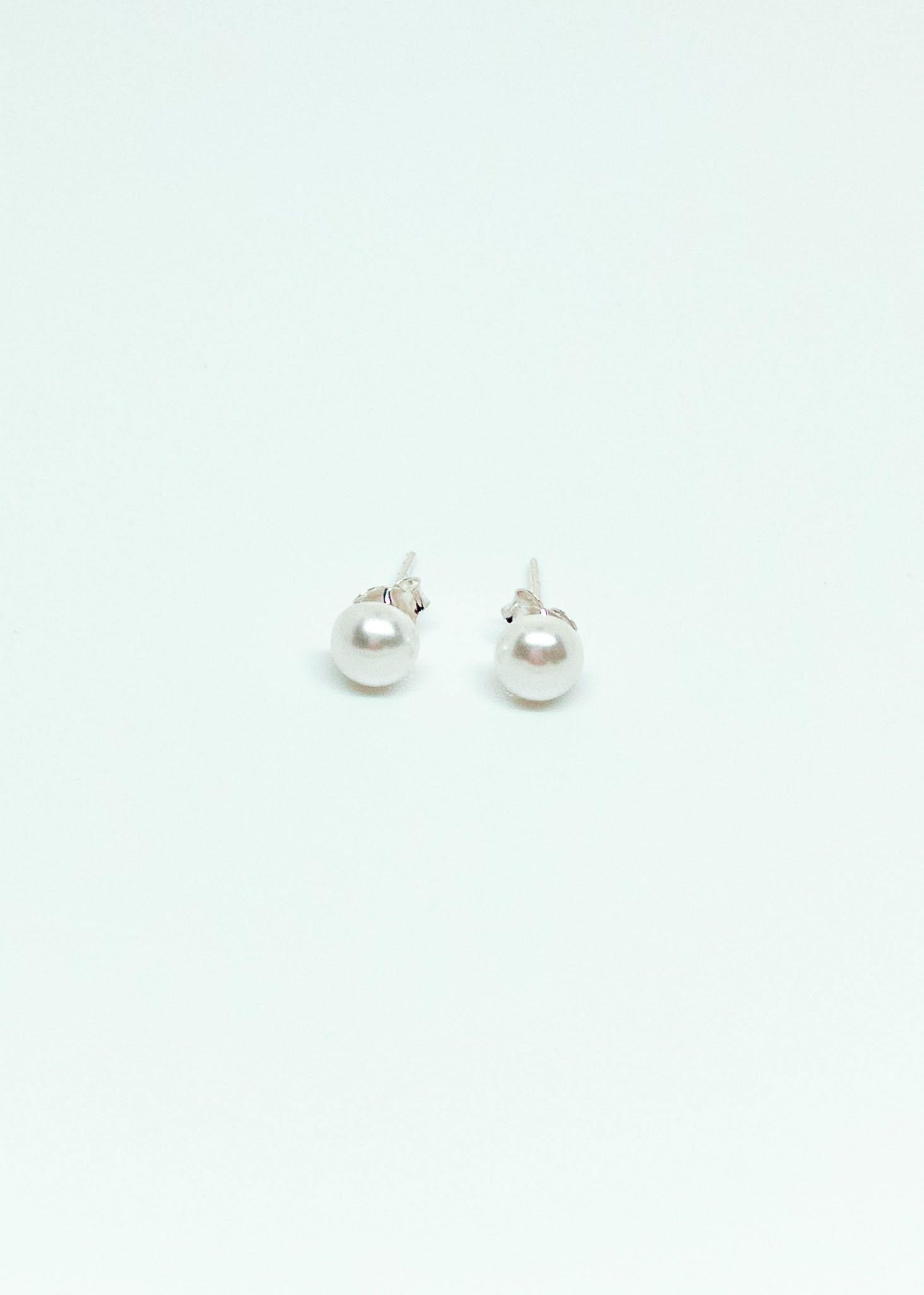 Aros Media Perla en Plata Italiana 925-2