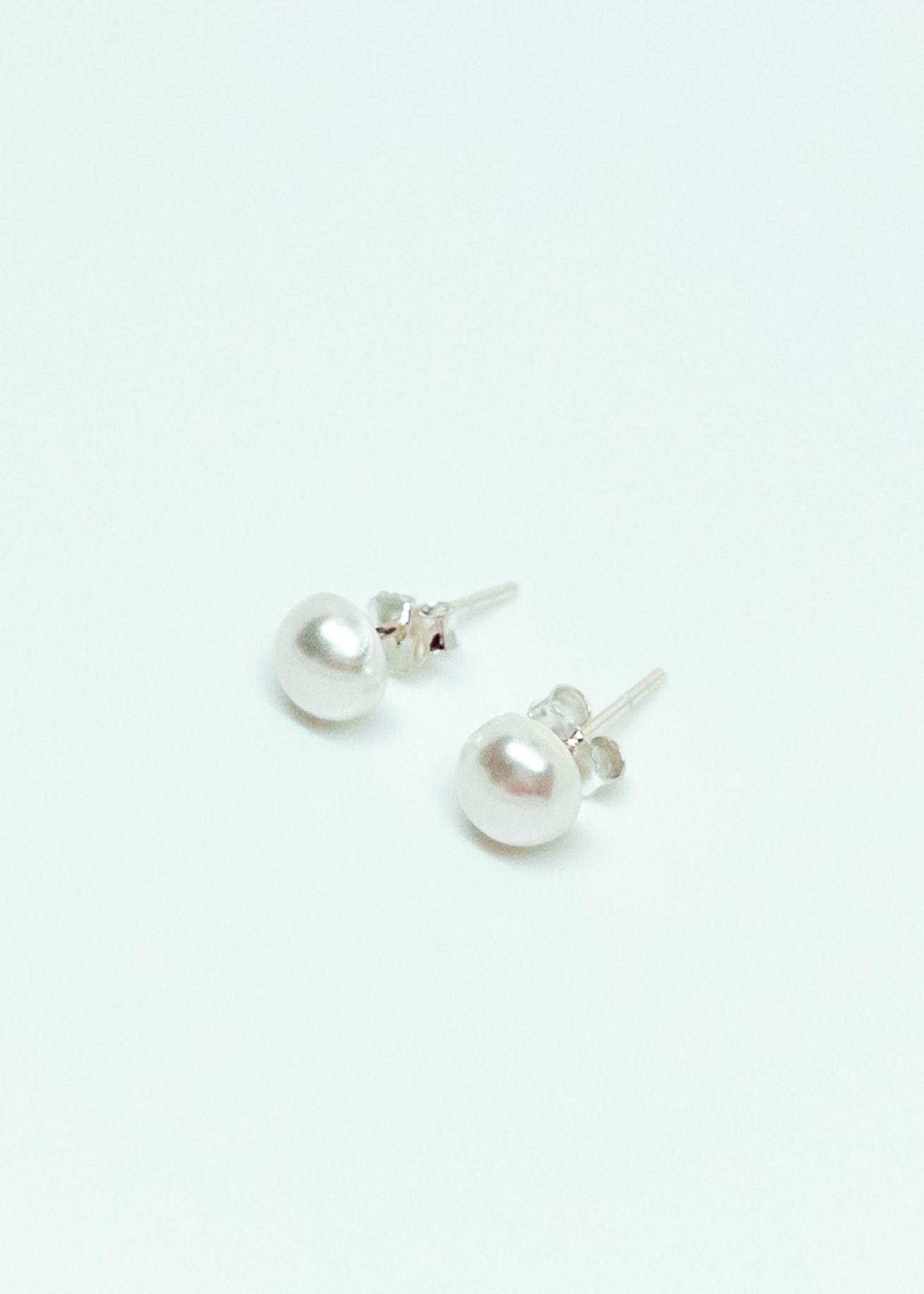 Aros Media Perla en Plata Italiana 925-3