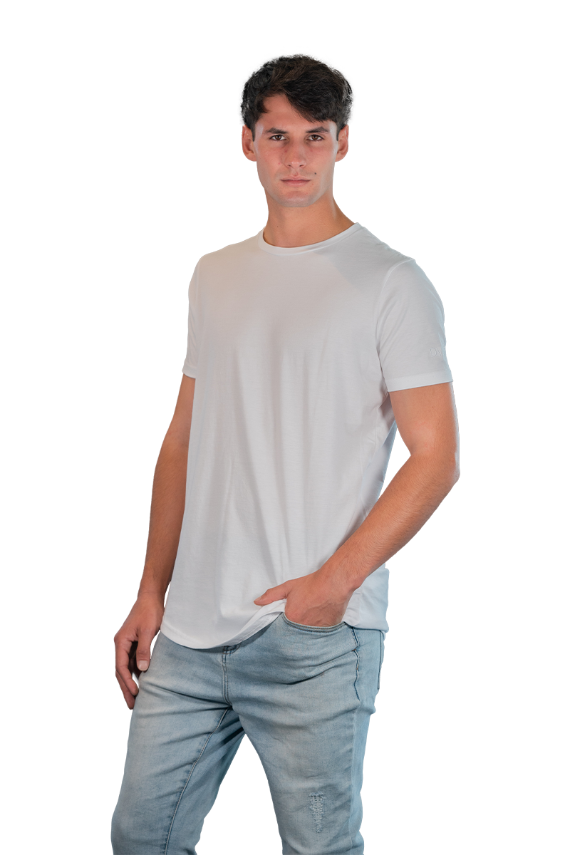 Polera Berghain Blanco Divergente-0