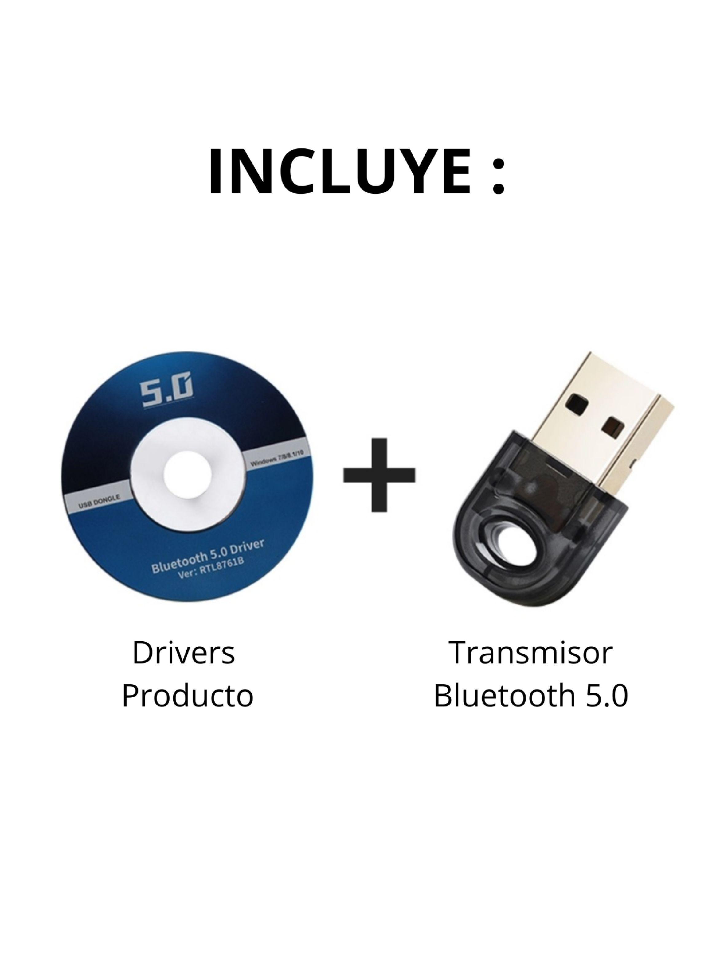 TRANSMISOR USB BLUETOOTH 5.0 PARA PC-3