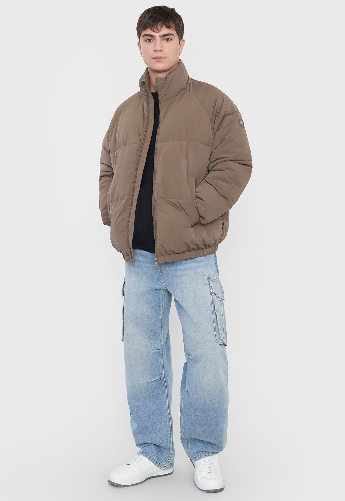 Parka Hombre Puffa Café Corona-3