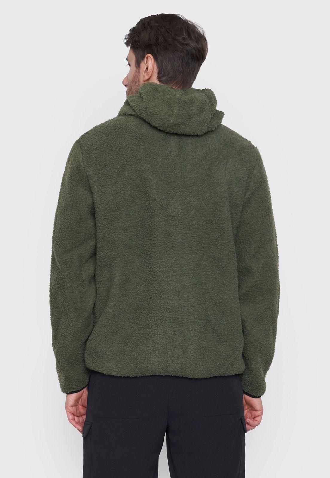 Polar Outdoor Hombre Sherpa Verde/Negro Corona-1