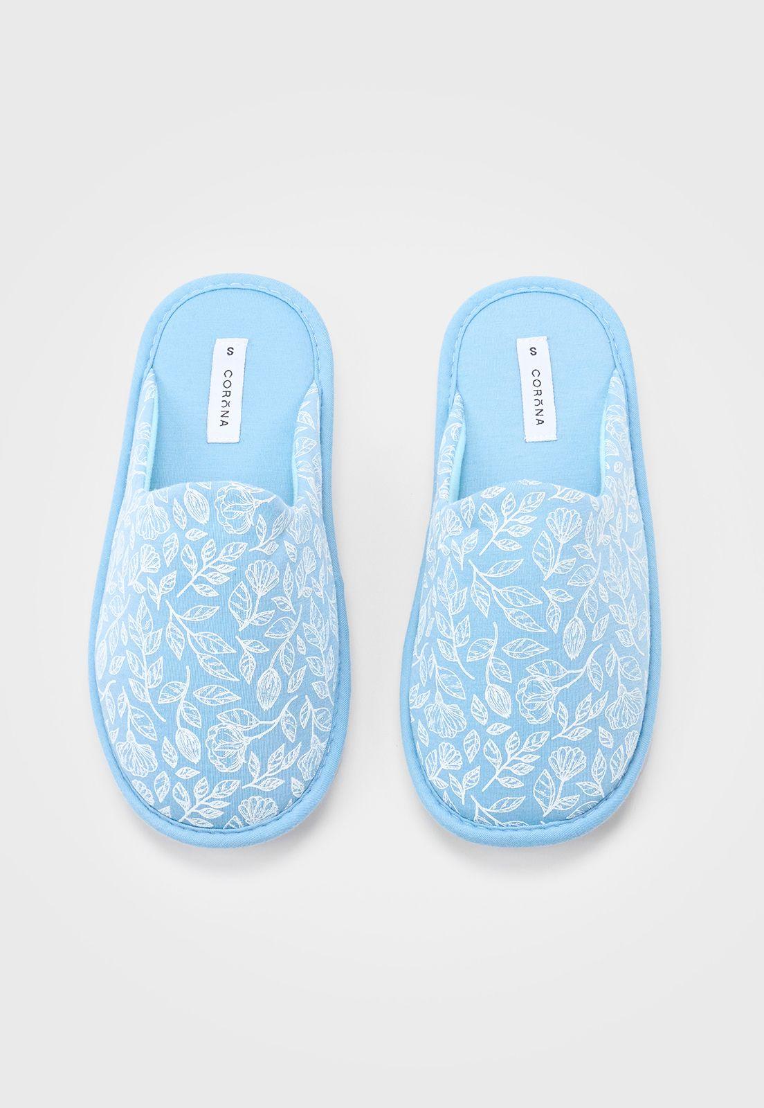 Pantufla Mujer Básica Mujer Petróleo Corona-2