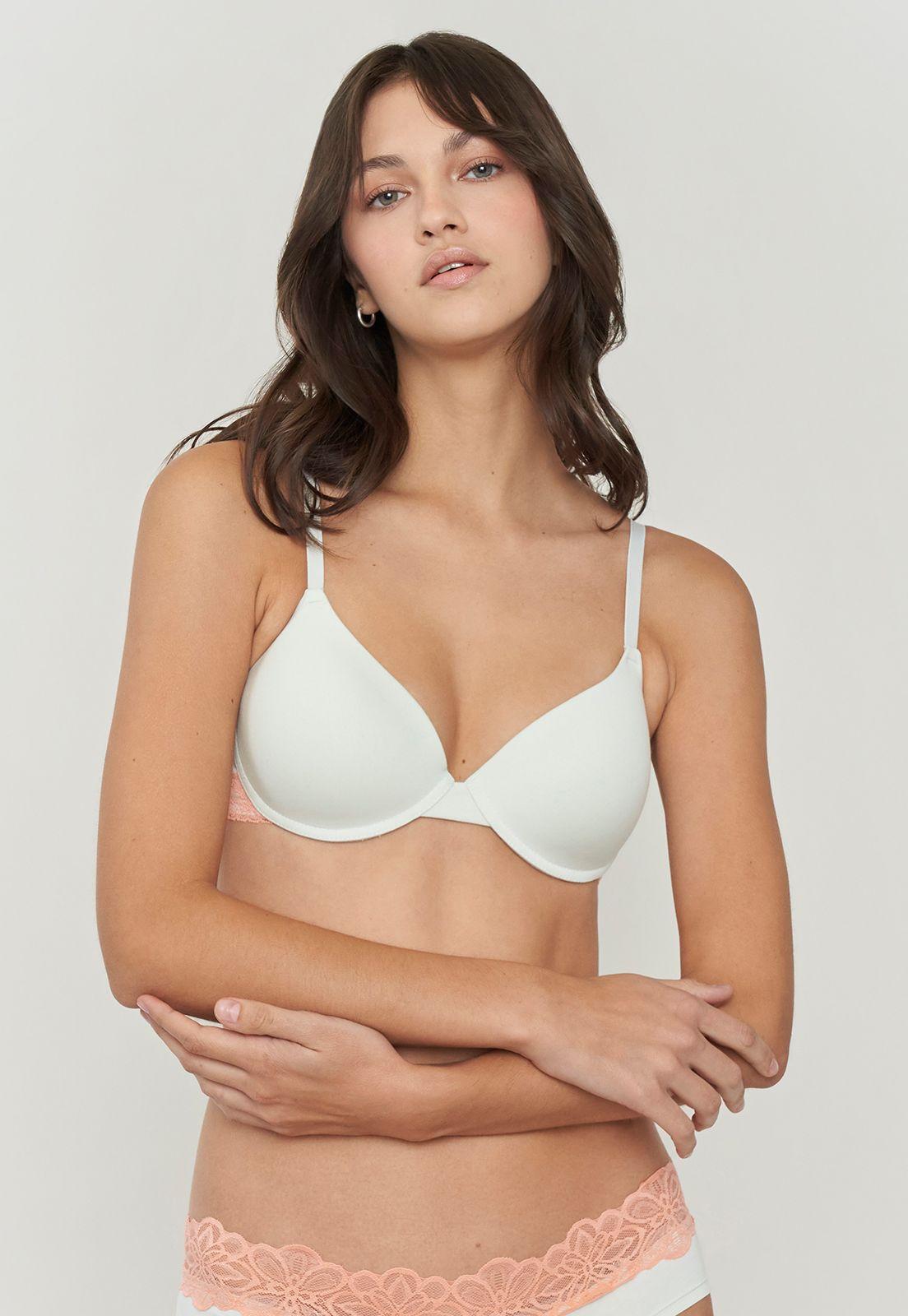 Sostén Mujer Cotton Copa B Menta Corona-0