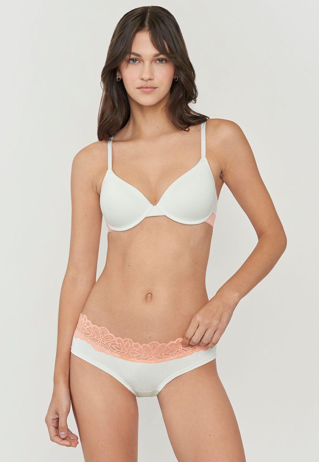 Sostén Mujer Cotton Copa B Menta Corona-3