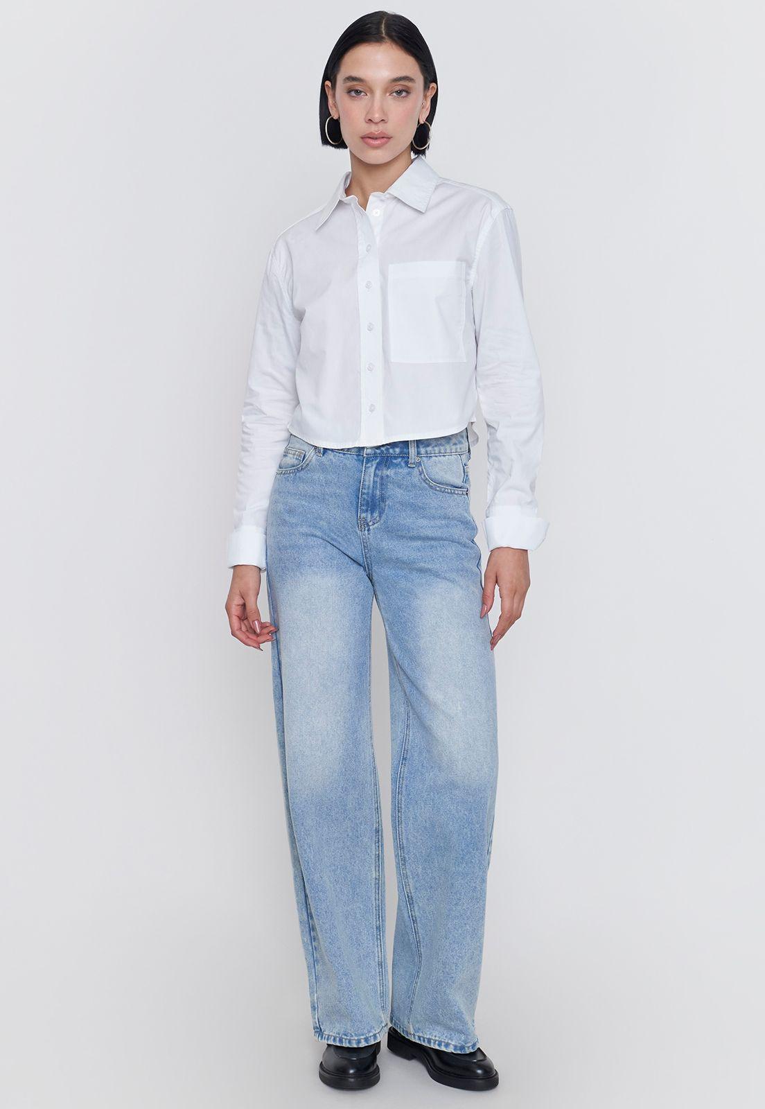 Blusa Manga Larga Blanco Corona-3