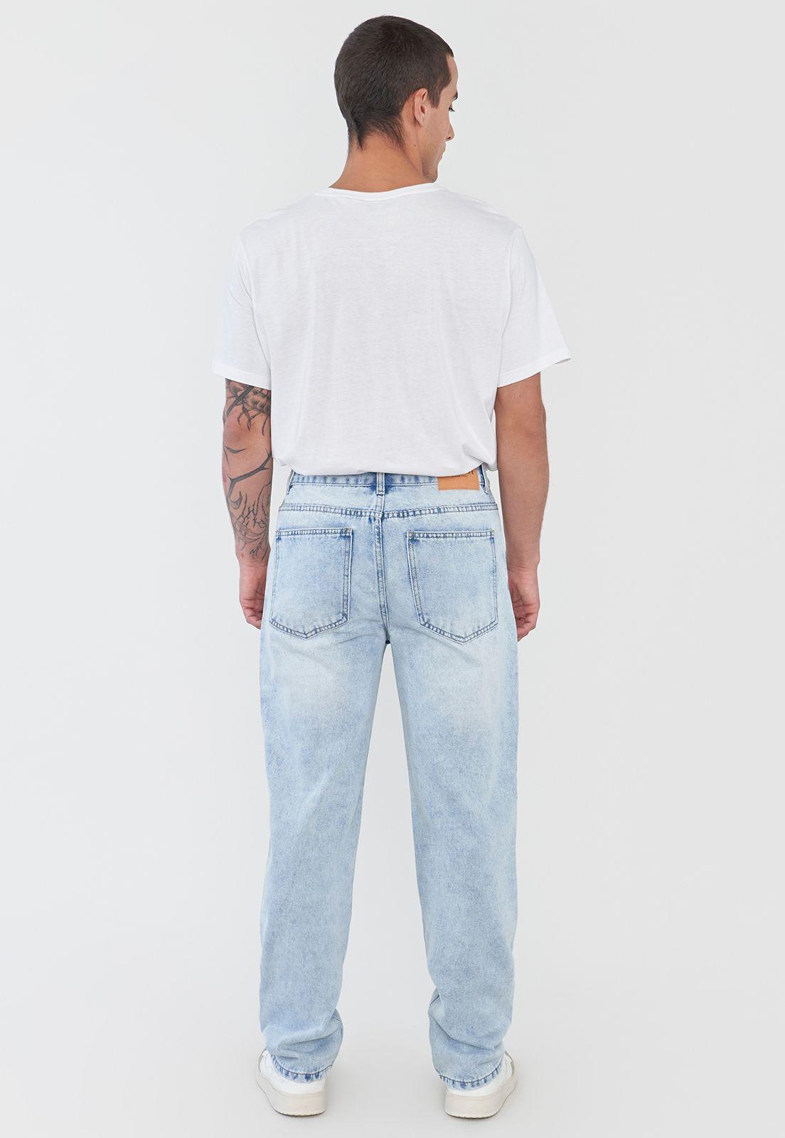 Jeans Hombre Straight Azul Claro Corona-2