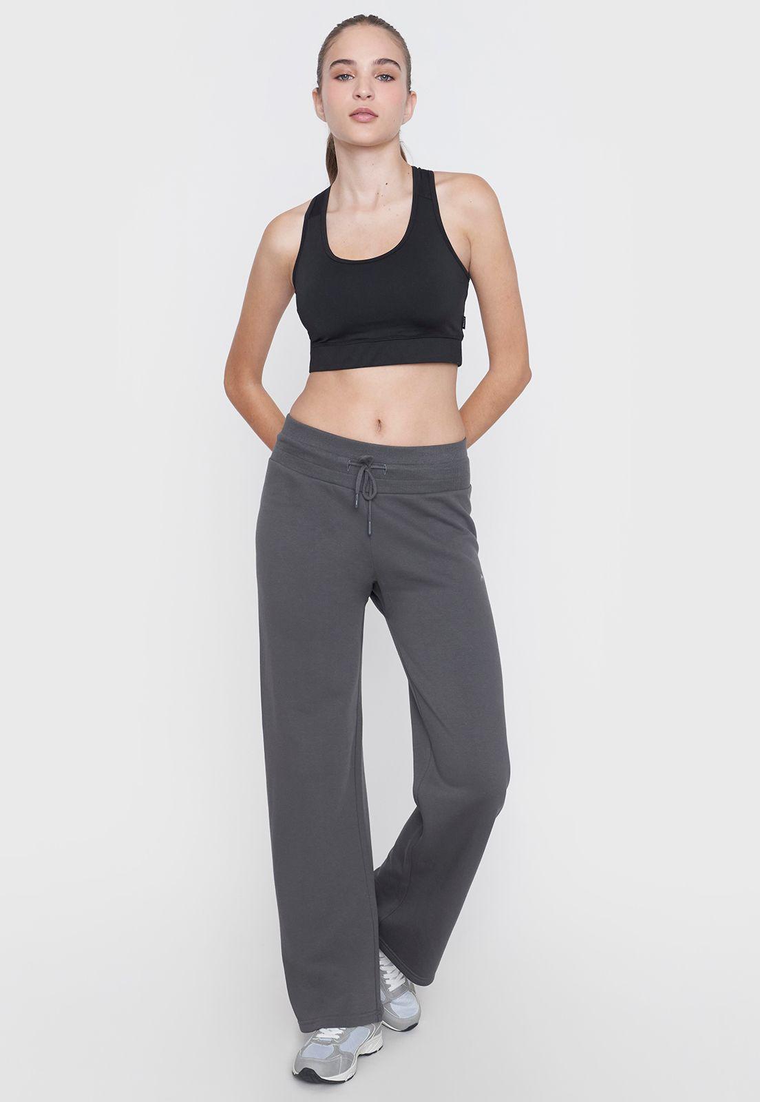 Buzo  Mujer Deportivo Pretina Ancha Charcoal Corona-0