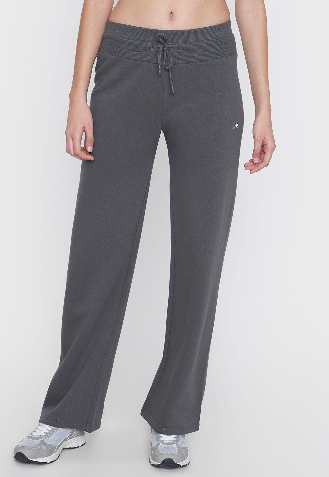 Buzo  Mujer Deportivo Pretina Ancha Charcoal Corona-1