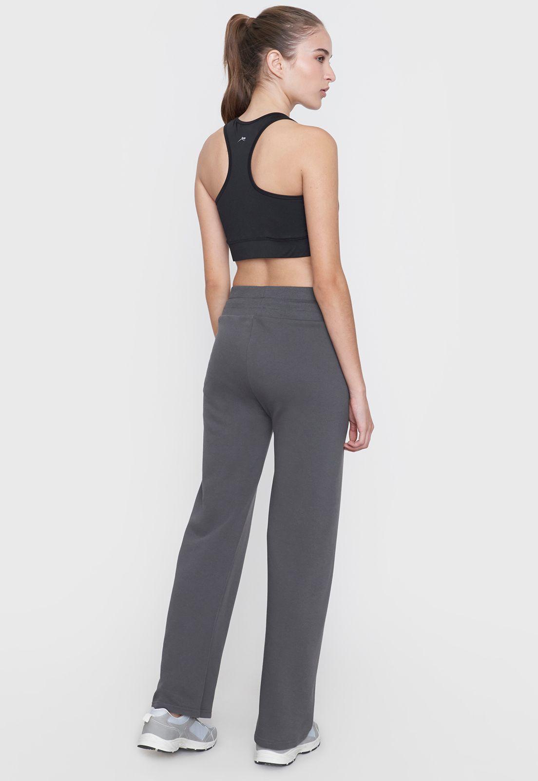 Buzo  Mujer Deportivo Pretina Ancha Charcoal Corona-2