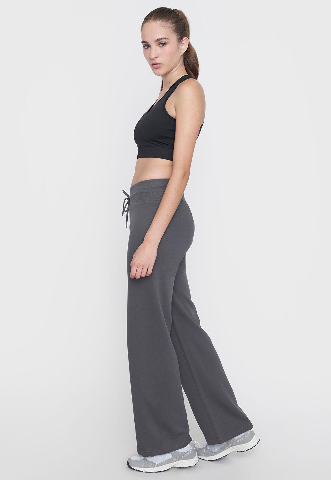 Buzo  Mujer Deportivo Pretina Ancha Charcoal Corona-3
