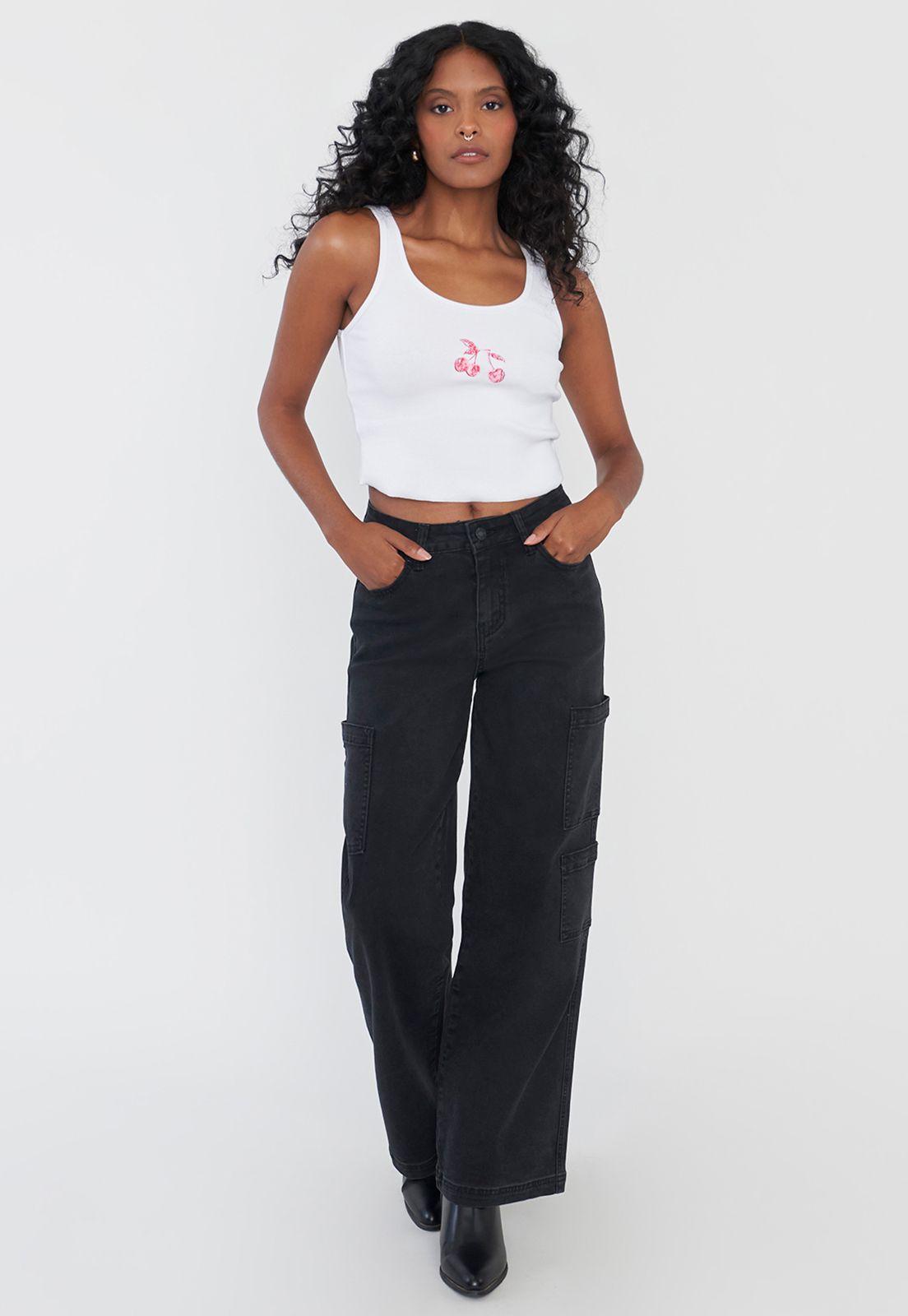 Peto Mujer Local Print Blanco Corona-3