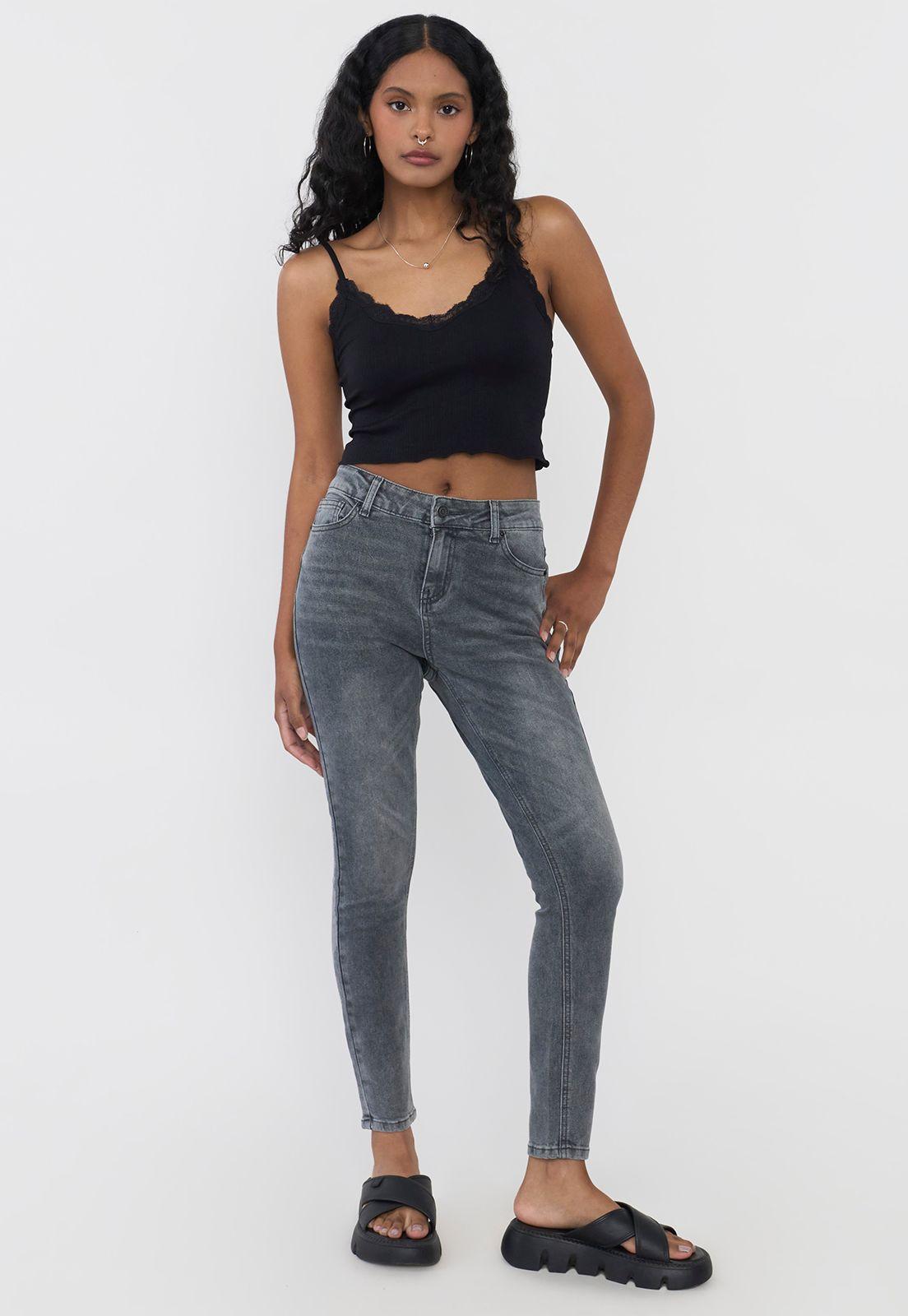 Peto Mujer Seamless Encaje Negro Corona-3