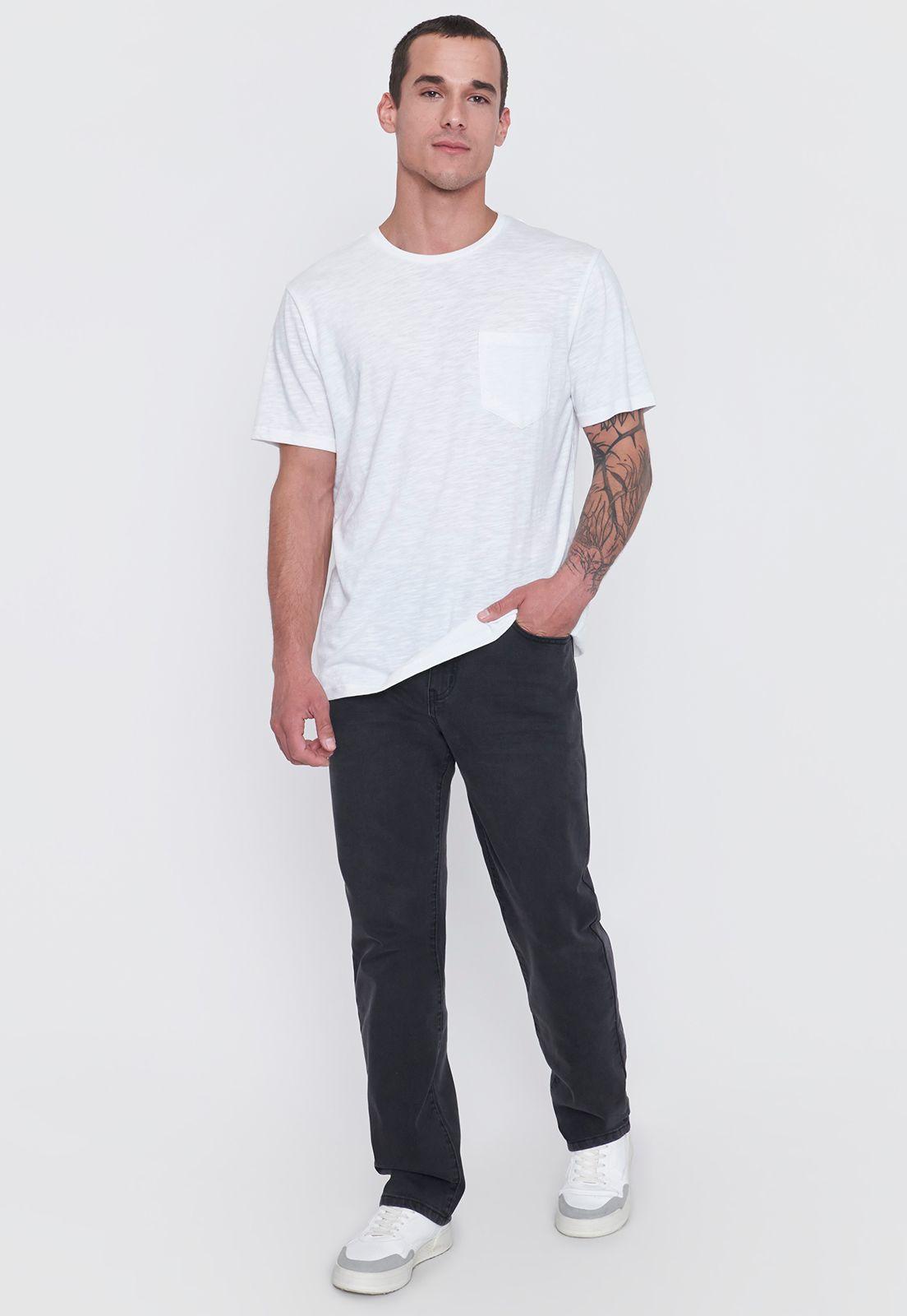 Jeans Hombre Straight I Negro Corona-0