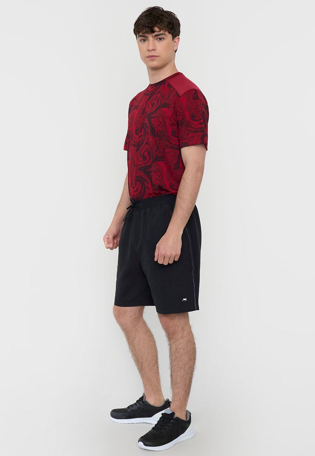Short Calza Hombre Deportiva 2 Negro Corona-3