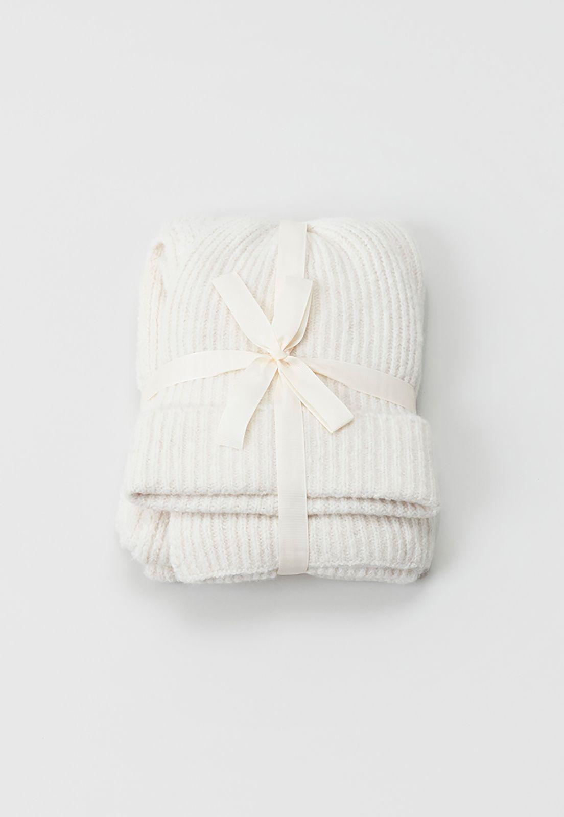 Bufanda Mujer Pack Gorro Mujer Crudo Corona-3