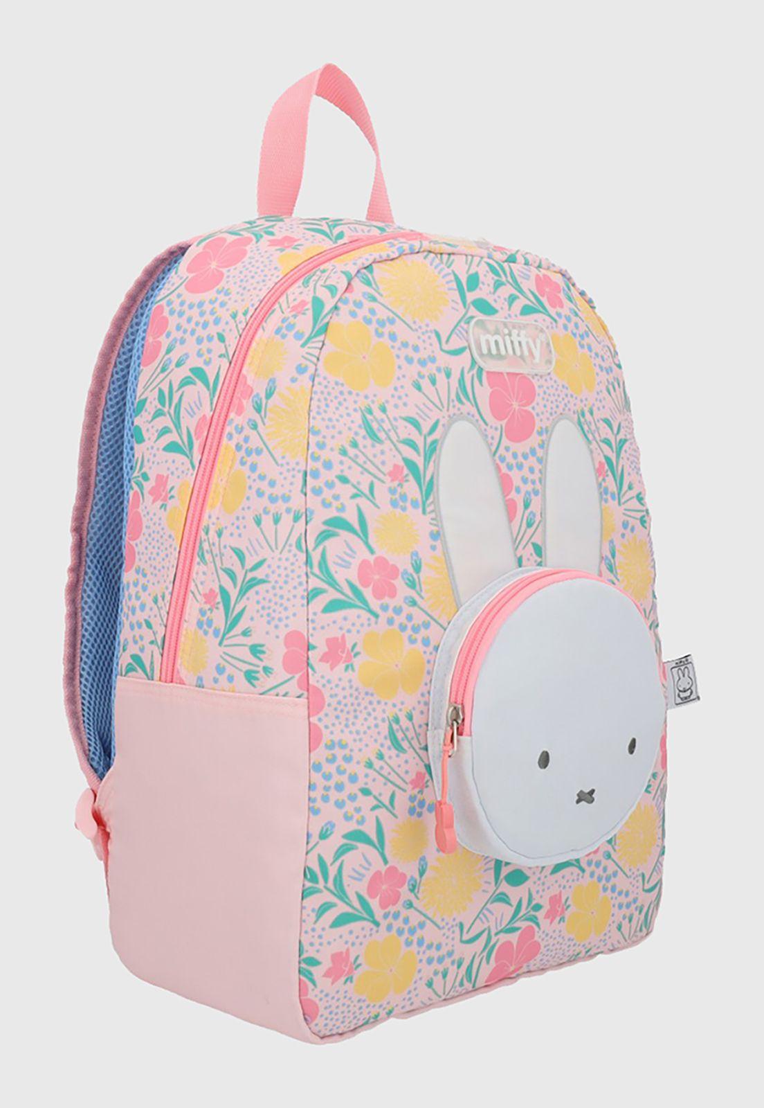 Mochila Miffy Conejo Rosado Corona-2