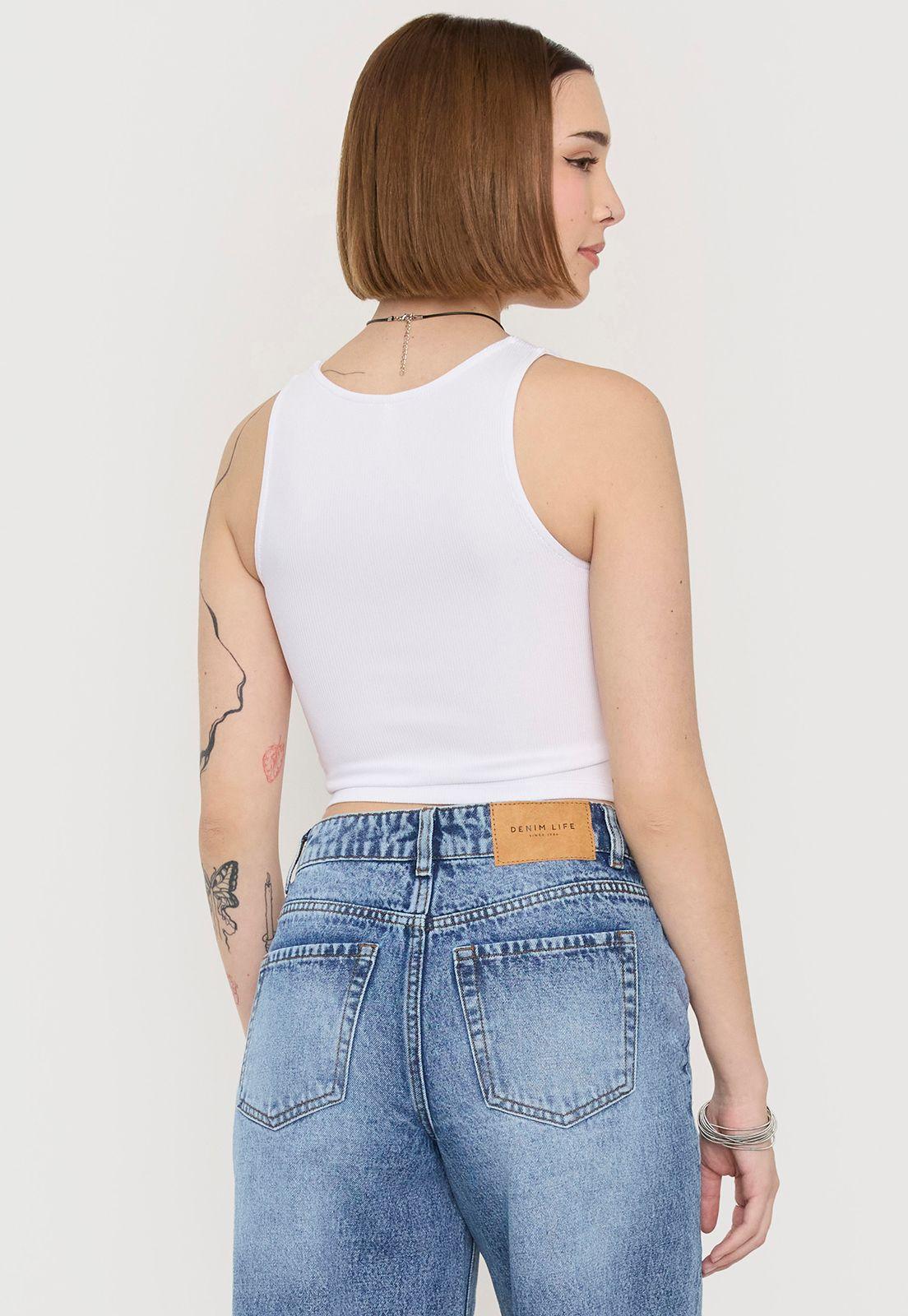 Peto Mujer Corset Blanco Corona-1