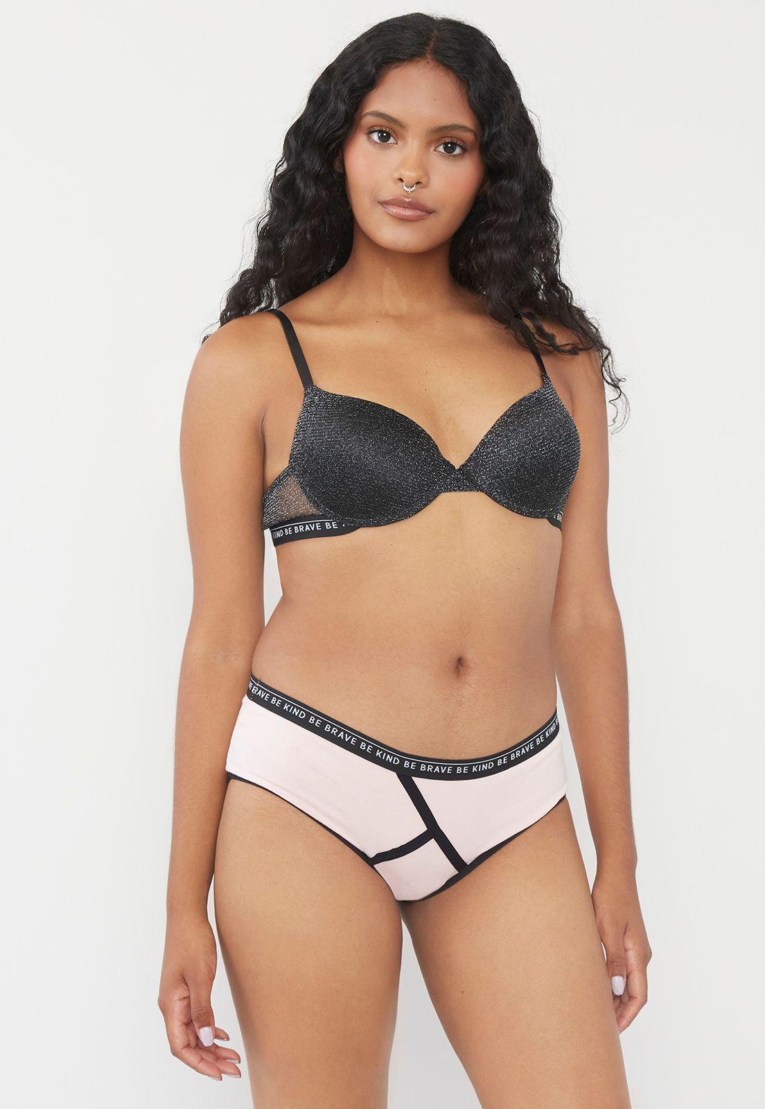 BoyShort Mujer Rosado Cotton  Corona-3