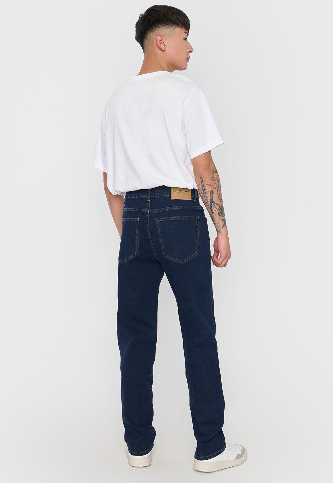 Jeans Hombre Slim Spandex Raw Corona-2
