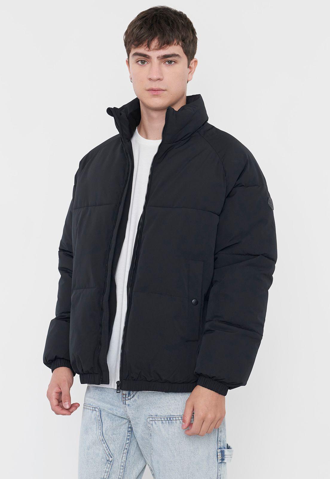 Parka Hombre Puffa Negro Corona-0