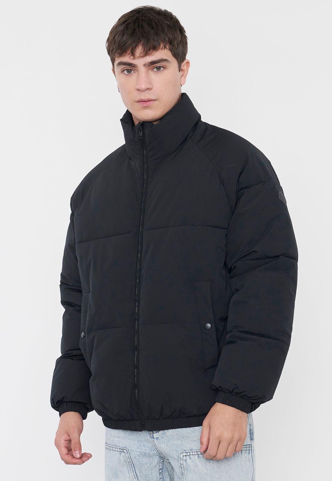 Parka Hombre Puffa Negro Corona-2