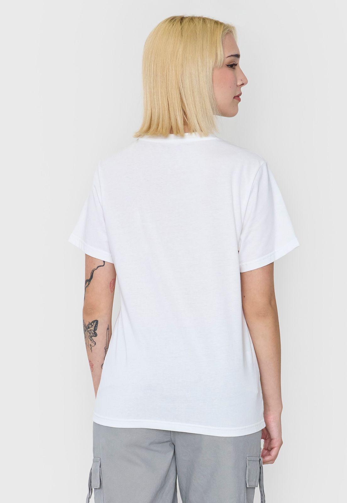 Polera Mujer Color Blanco Fun Regular Corona-1