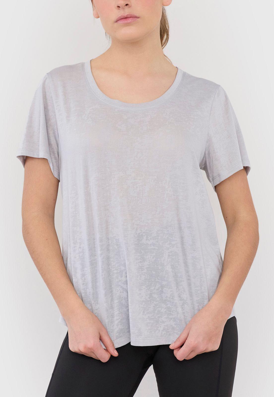 Polera Mujer Deportiva Devore Gris Corona-2