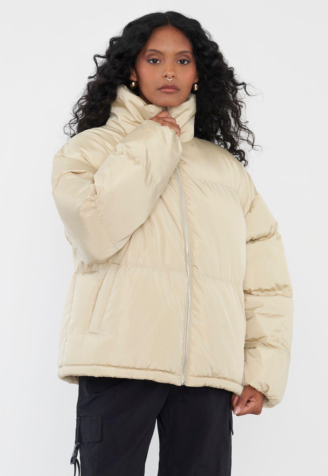 Parka Mujer Beige Corona-1
