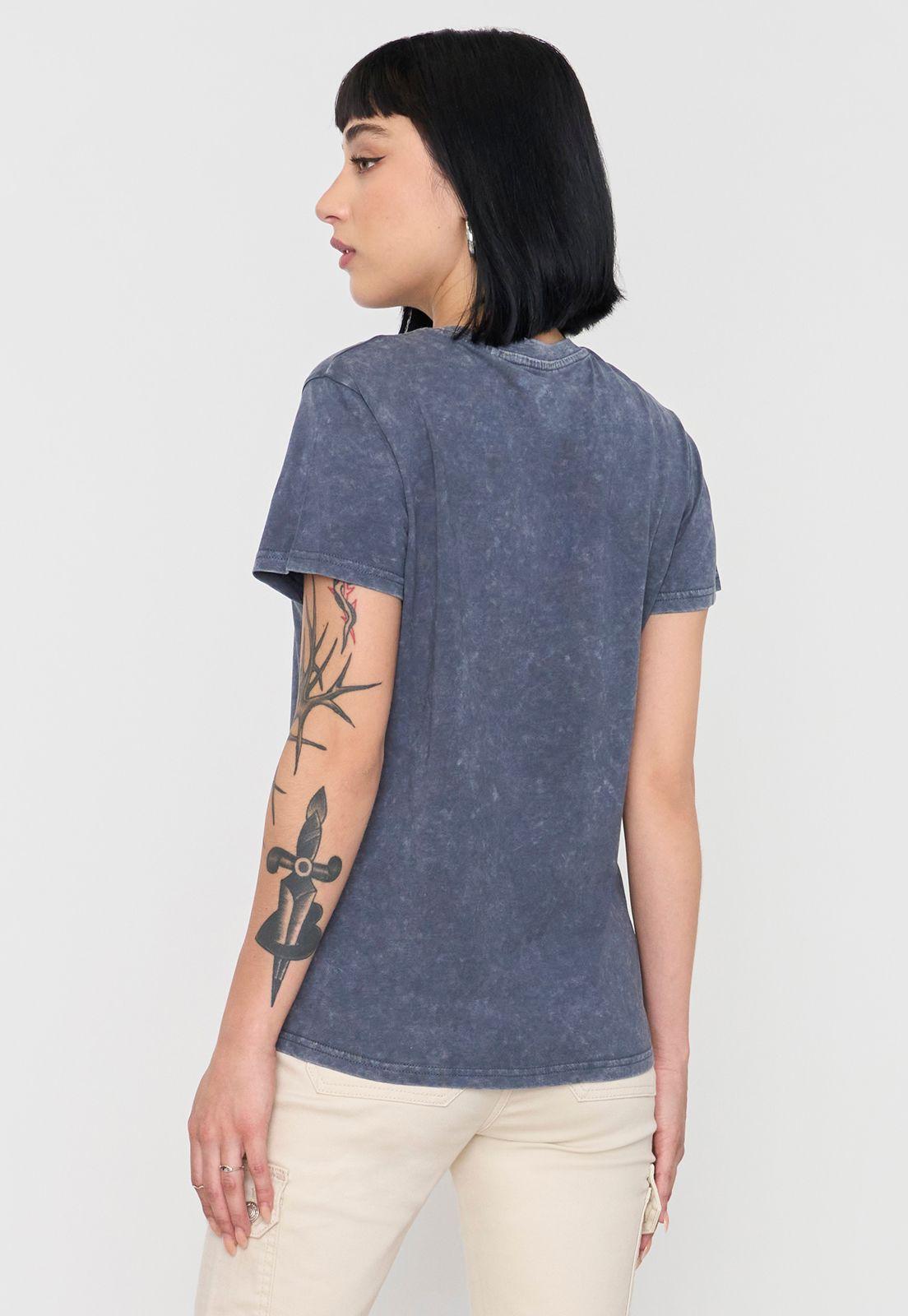 Polera Mujer Fun Regular Fit Gris Oscuro Corona-1