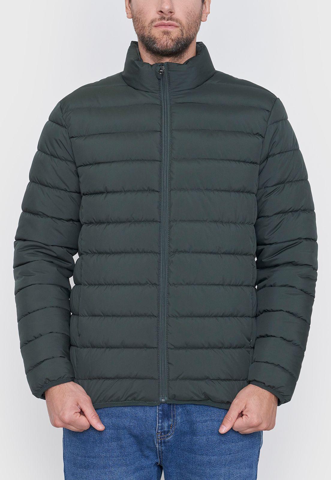 Parka Hombre Básica Musgo Corona-2