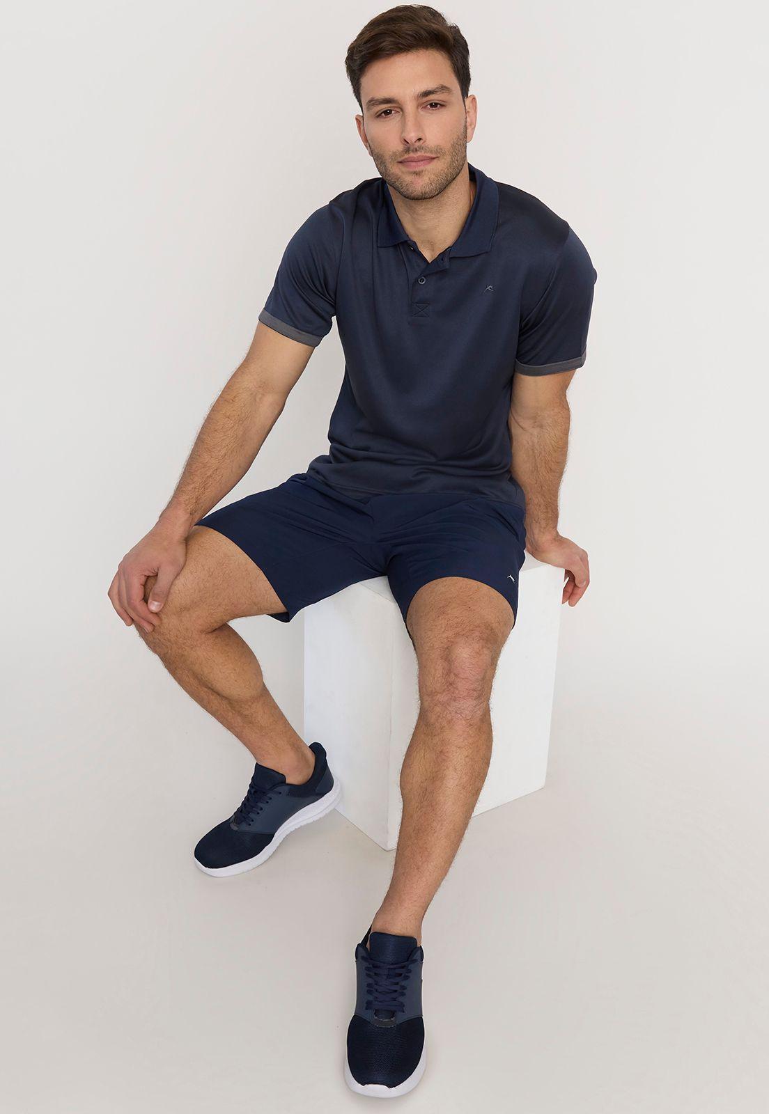 Short Calza Hombre Deportiva Navy Corona-0