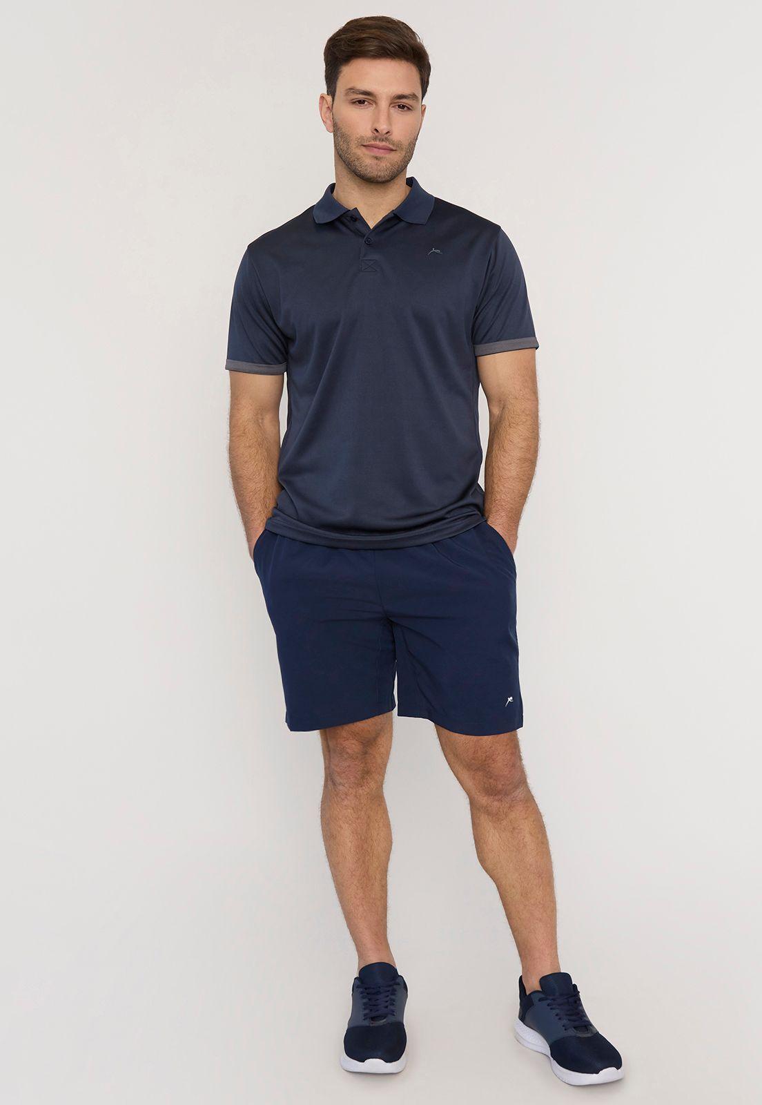 Short Calza Hombre Deportiva Navy Corona-3