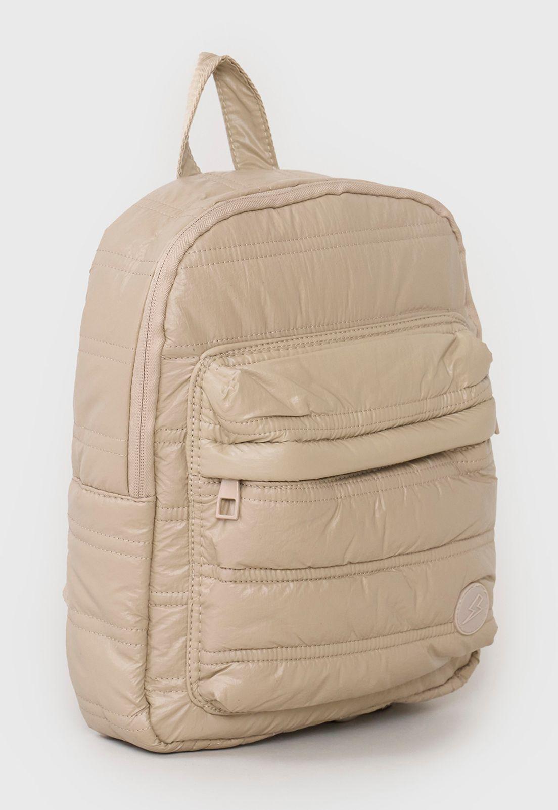 Mochila Mujer Beige Corona-2