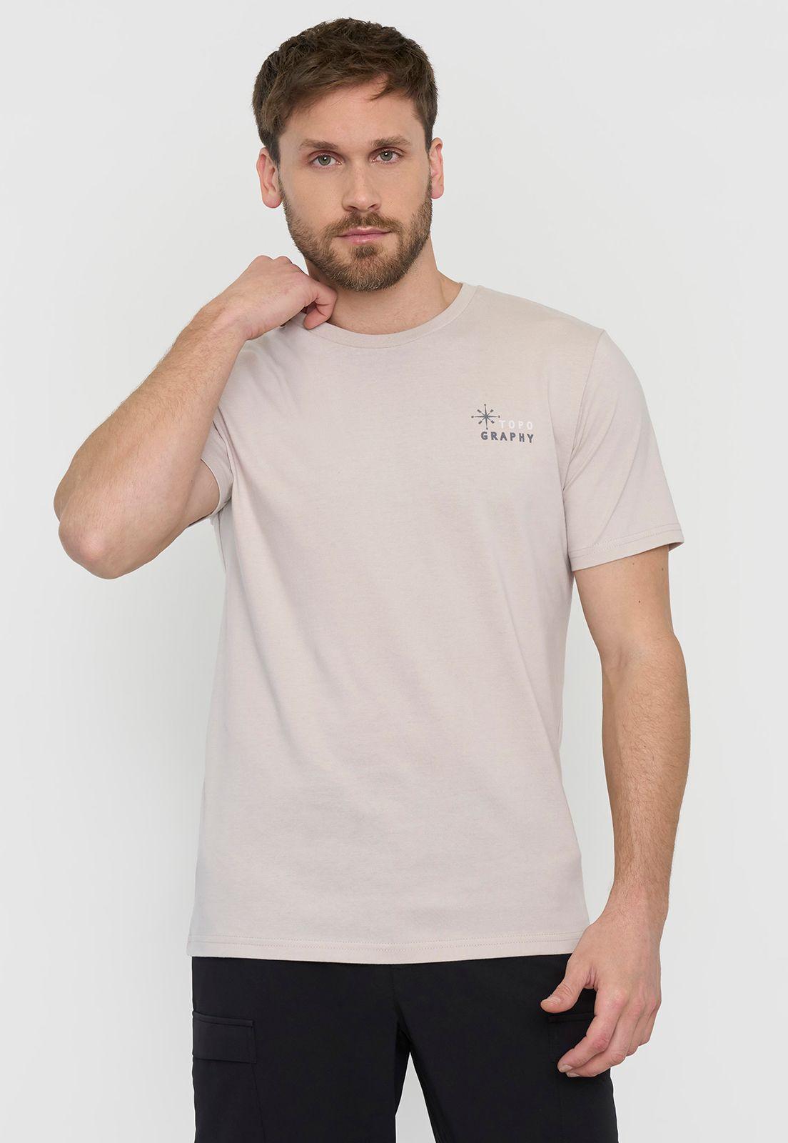 Polera Outdoor Hombre Fun Beige Corona-0