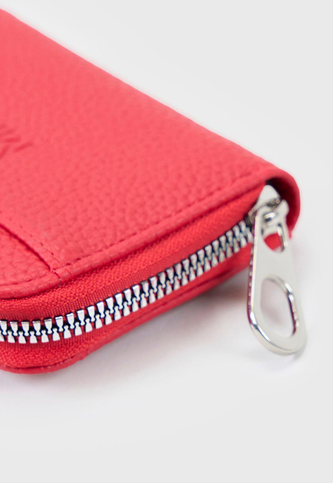 Billetera Mujer Mediana Rojo Corona-3