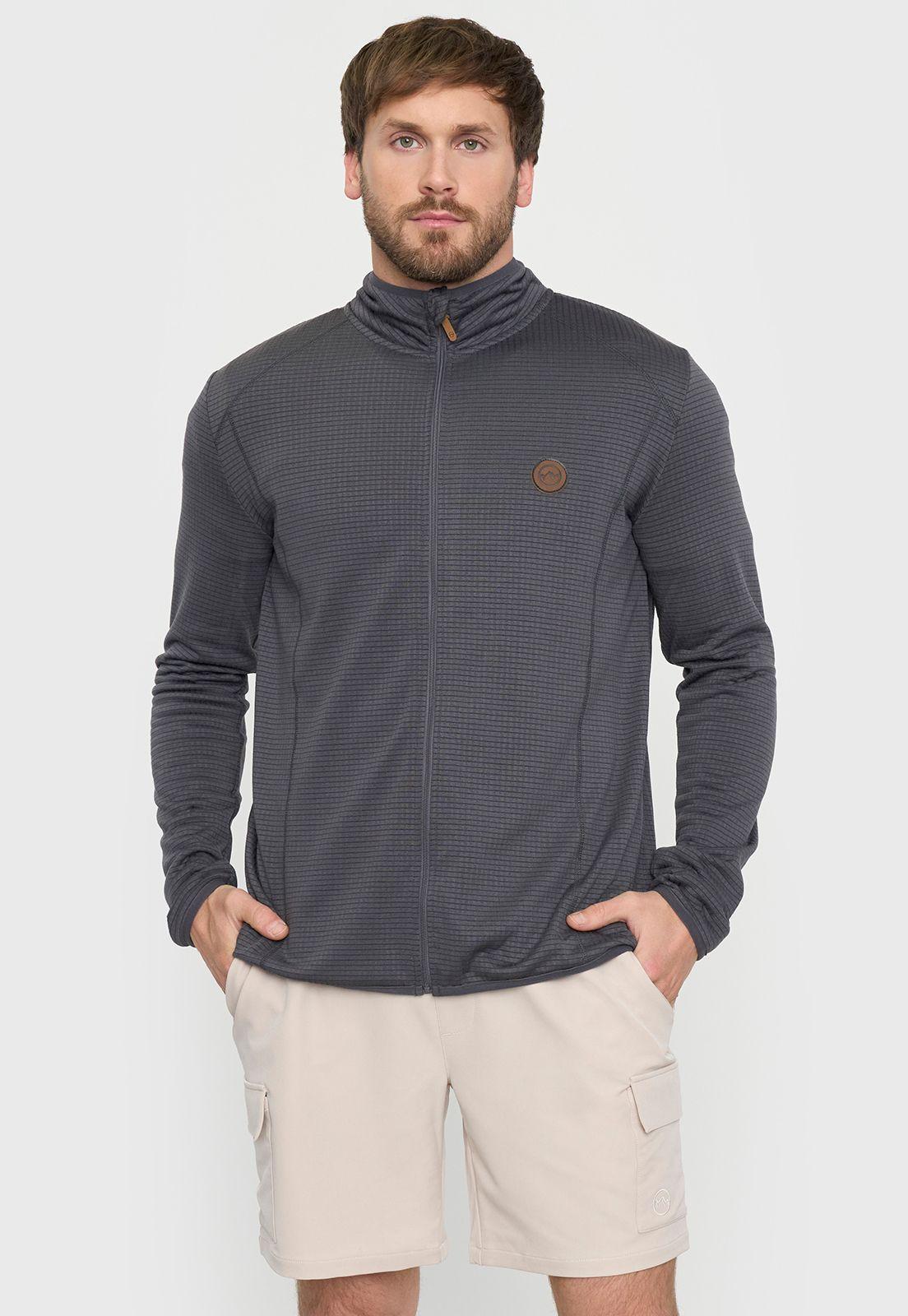 Polerón Outdoor Hombre Texturizado Charco Corona-0