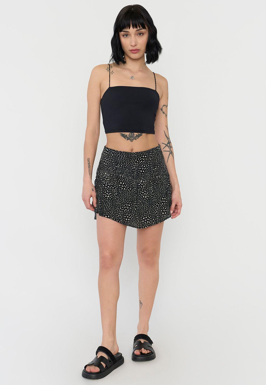 Peto Mujer Pabilo Negro Spandex Corona-3