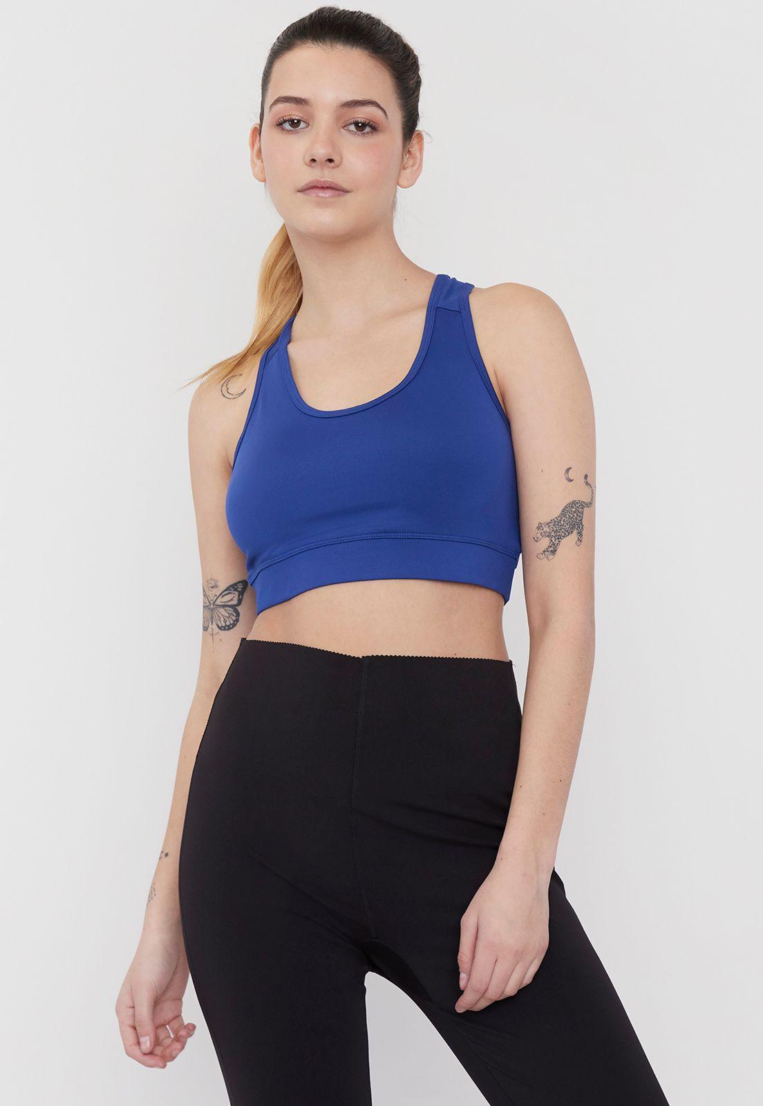 Peto Mujer Deportivo Navy Liso Corona-0