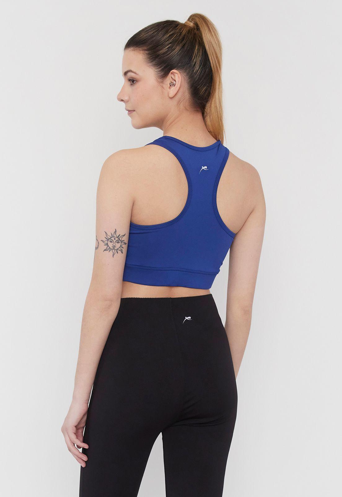 Peto Mujer Deportivo Navy Liso Corona-1
