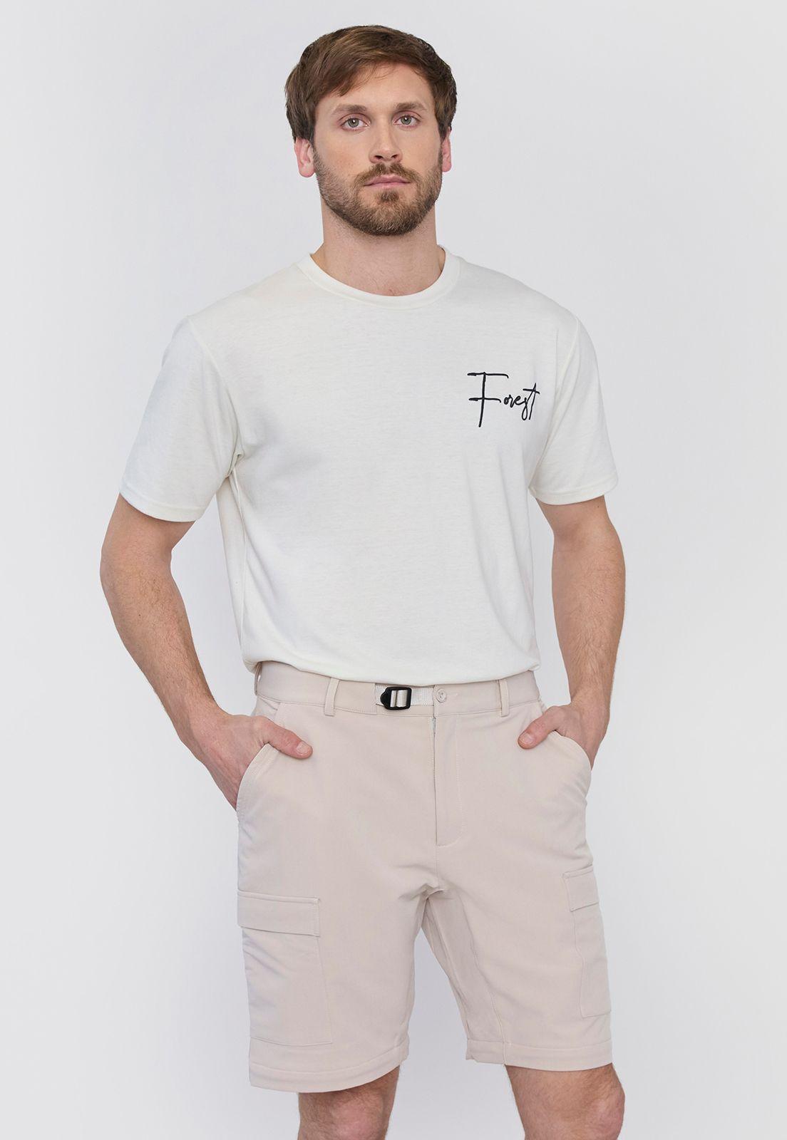 Pantalón Outdoor Hombre Beige Desmontable Corona-3