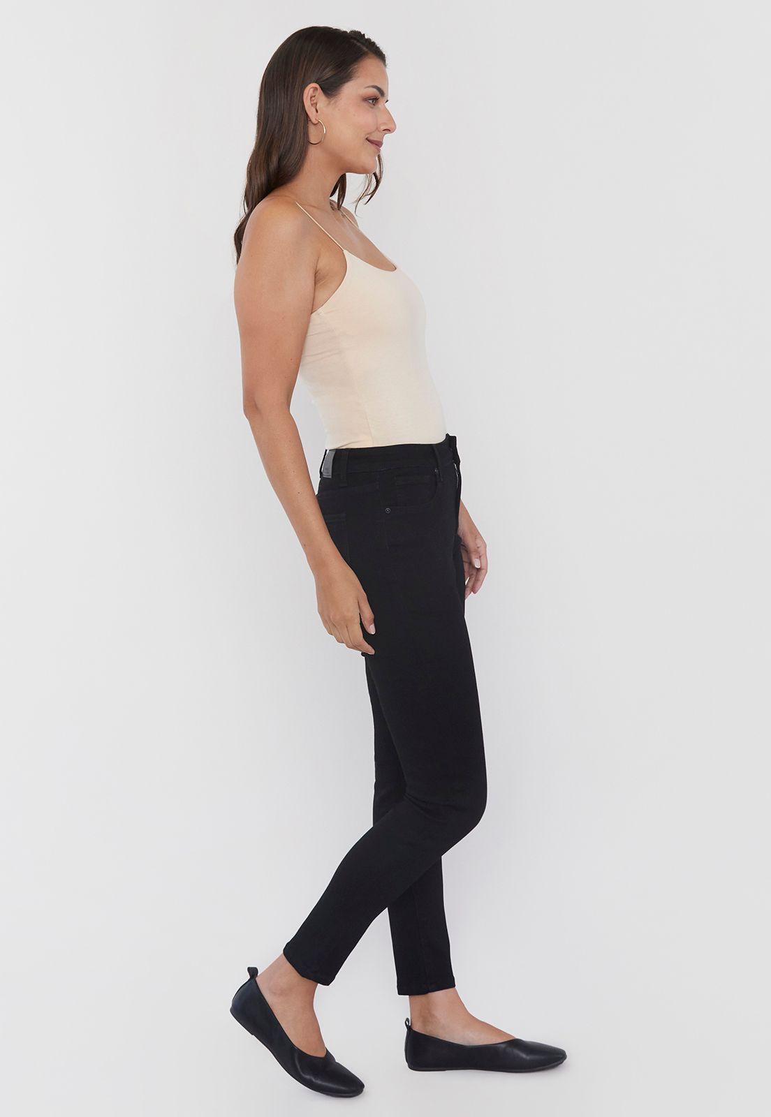 Jeans Mujer Skinny Negro Corona-3
