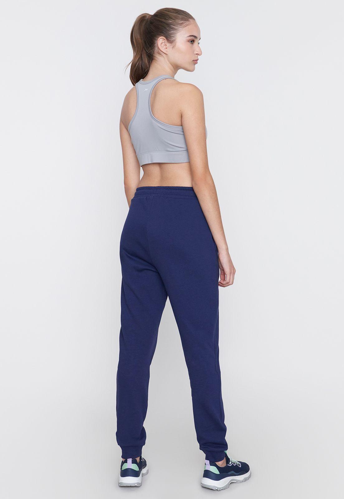 Buzo Mujer Deportivo Jogger Color Navy Corona-2