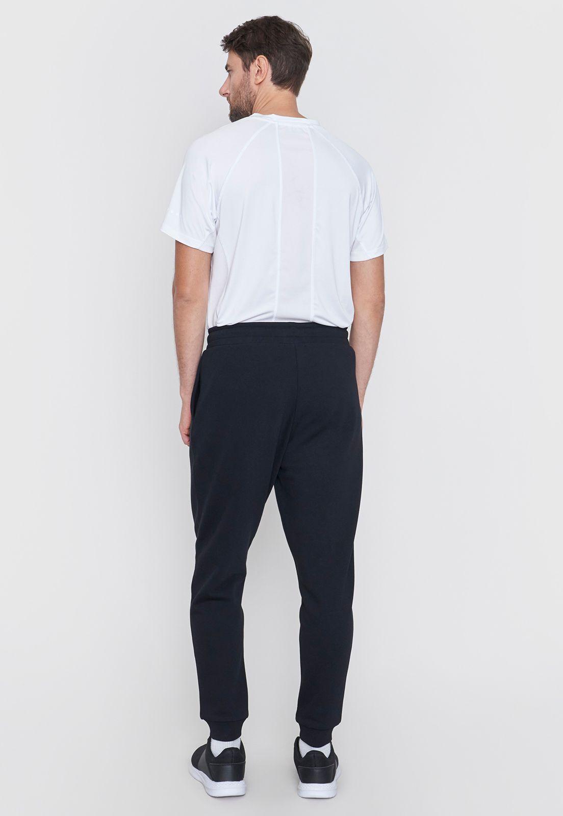 Buzo Hombre Deportivo Jogger Negro Corona-2