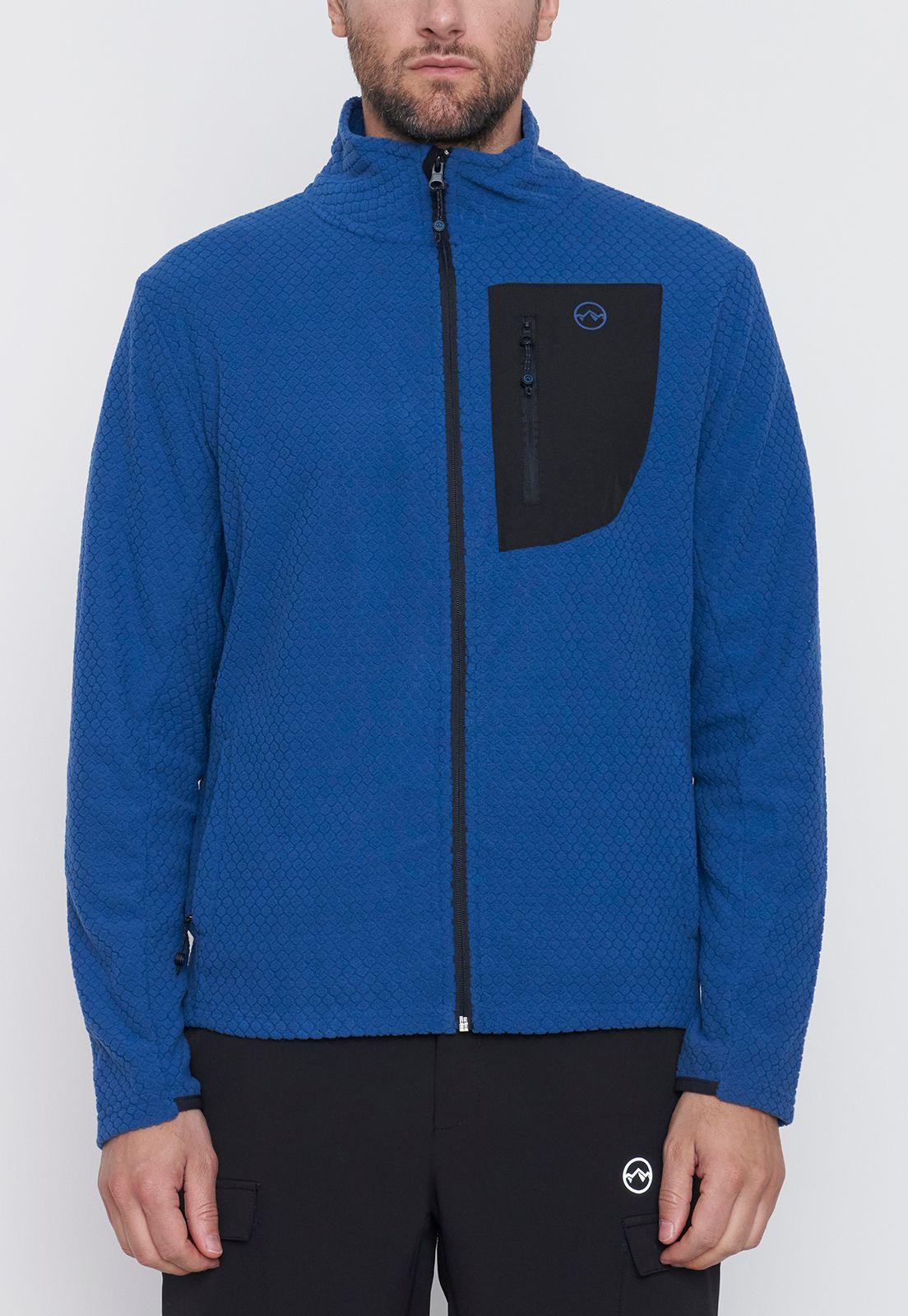 Polar Outdoor Hombre Waffle Bolsillo Azul/Navy Corona-2