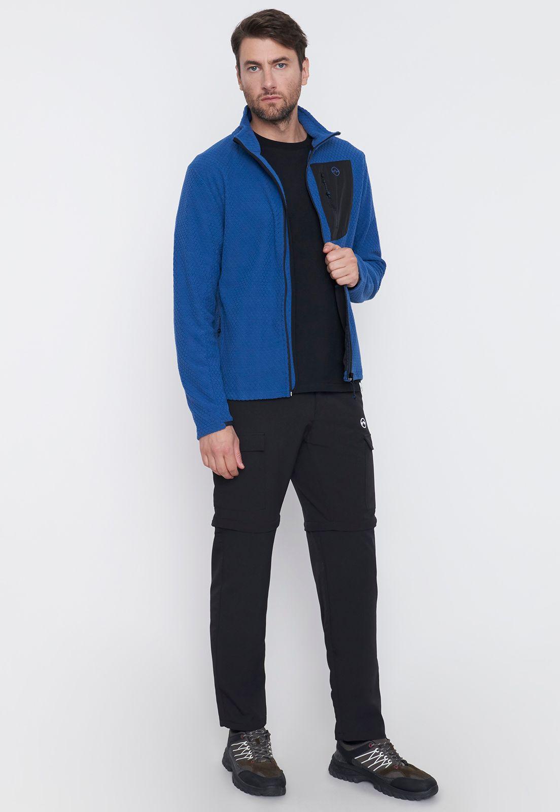 Polar Outdoor Hombre Waffle Bolsillo Azul/Navy Corona-3