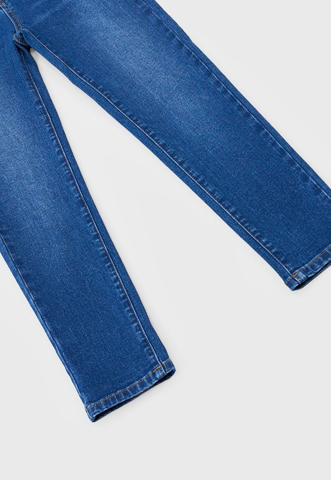 Jeans Niño Kids 5 Bolsillos Azul Oscuro Corona-3