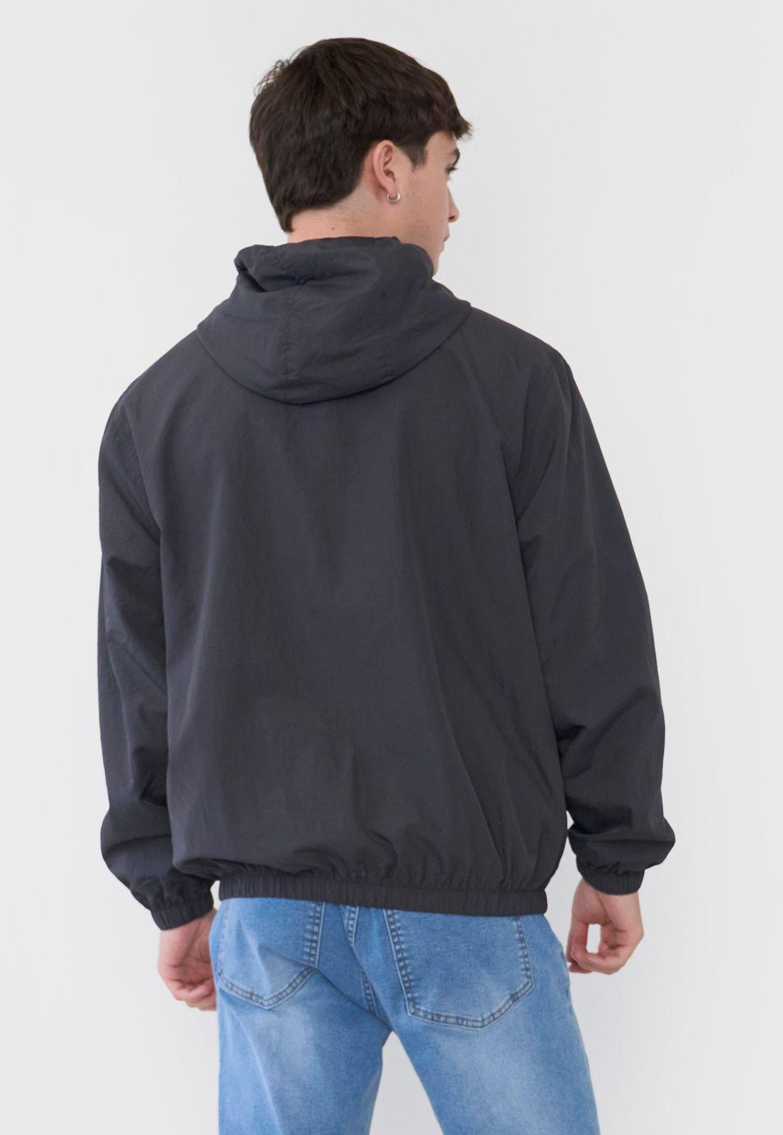 Casaca Hombre Full Zipper Gris Corona-1
