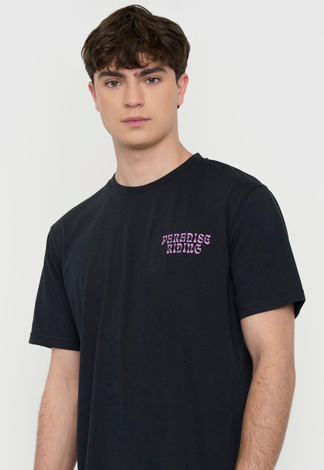 Polera Hombre Fun Summer Negro Corona-2