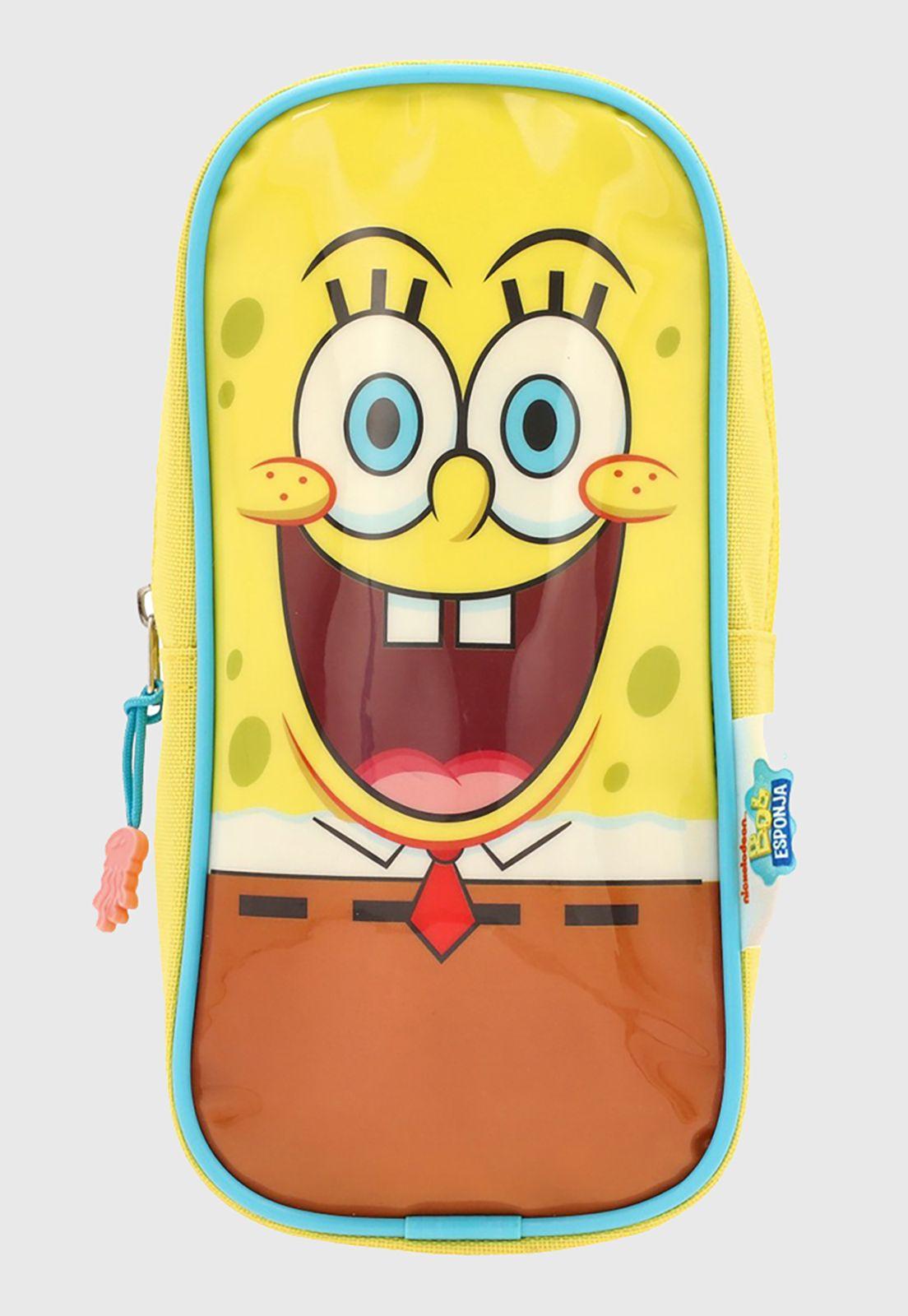 Estuche Bob Esponja Amarillo Corona-0